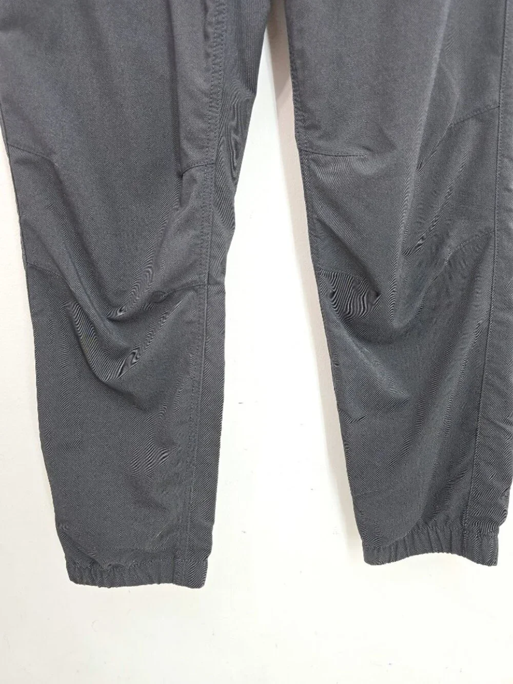 Hurley Performance Stretch Tech Charcoal Gray Twill Tapered Fit Joggers Mens M